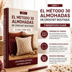 MÉTODO 30 ALMOHADAS DE CROCHET BOUTIQUE