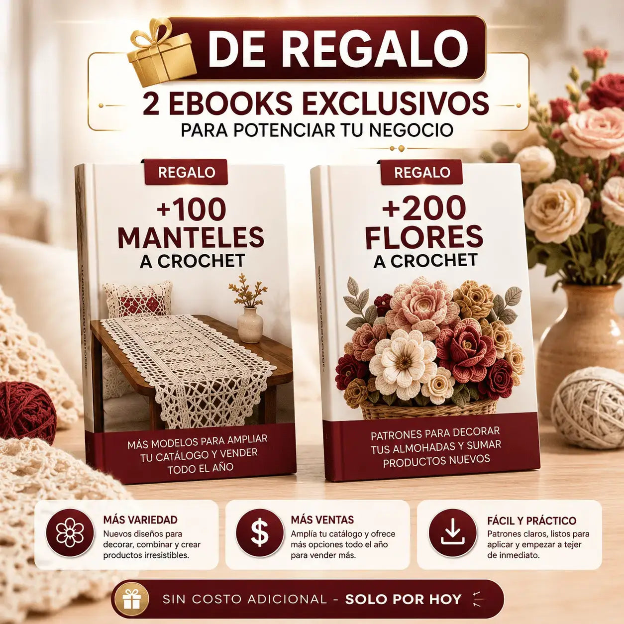 MÉTODO 30 ALMOHADAS DE CROCHET BOUTIQUE